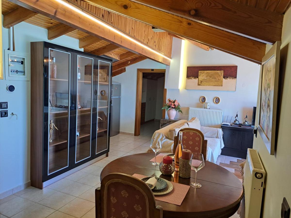 Attic Apartment Nea Moudania Exterior photo